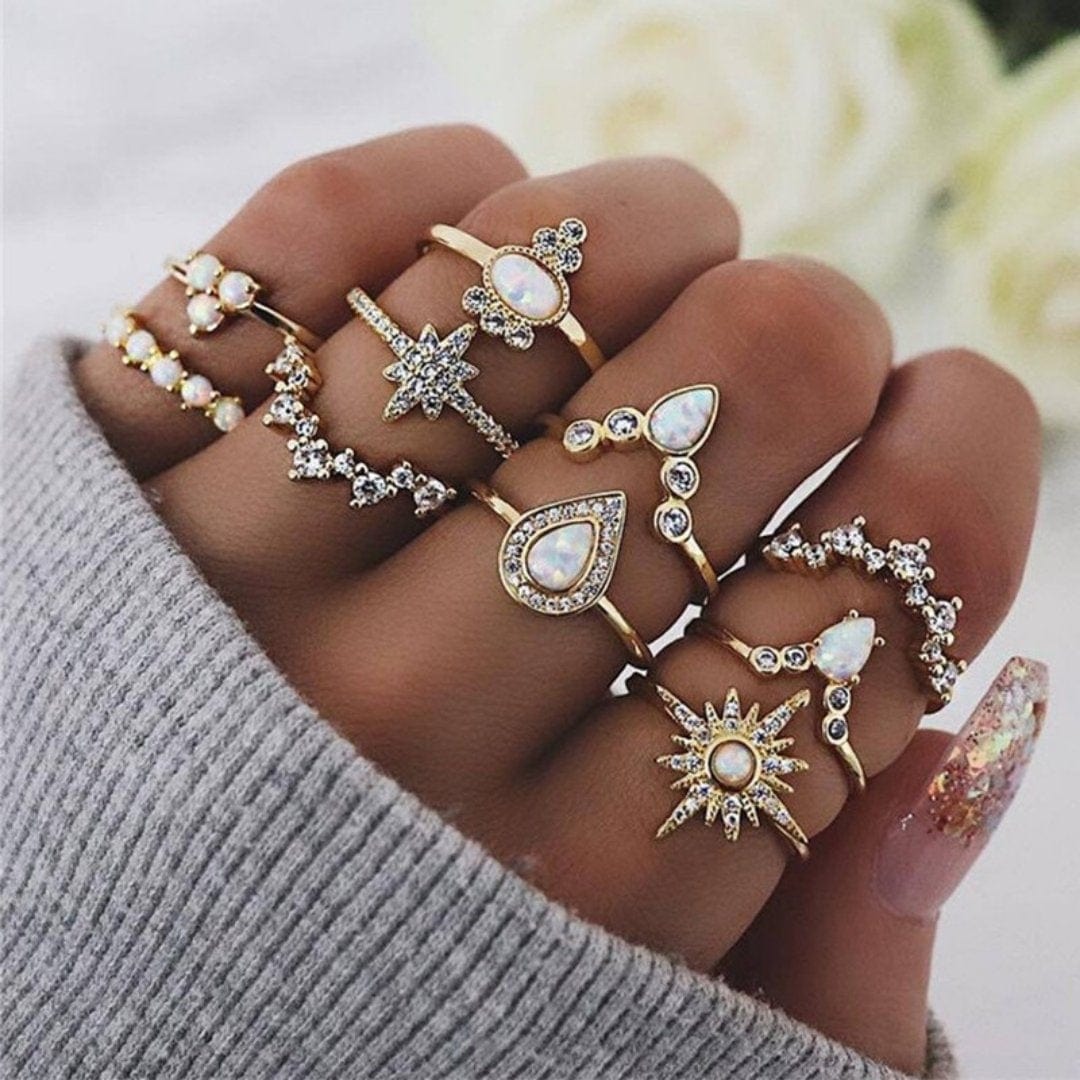 Vintage Unique Ring Set