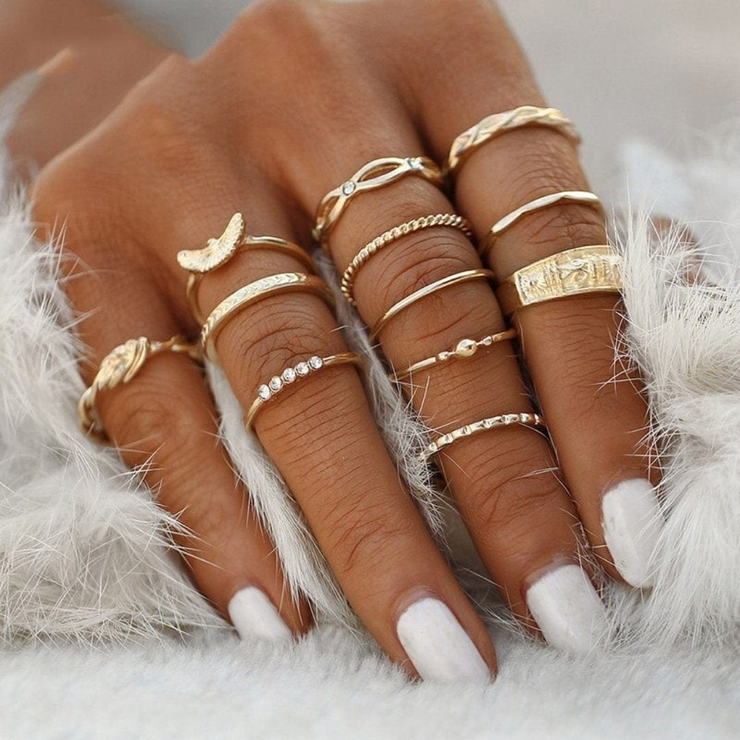 Vintage Unique Ring Set