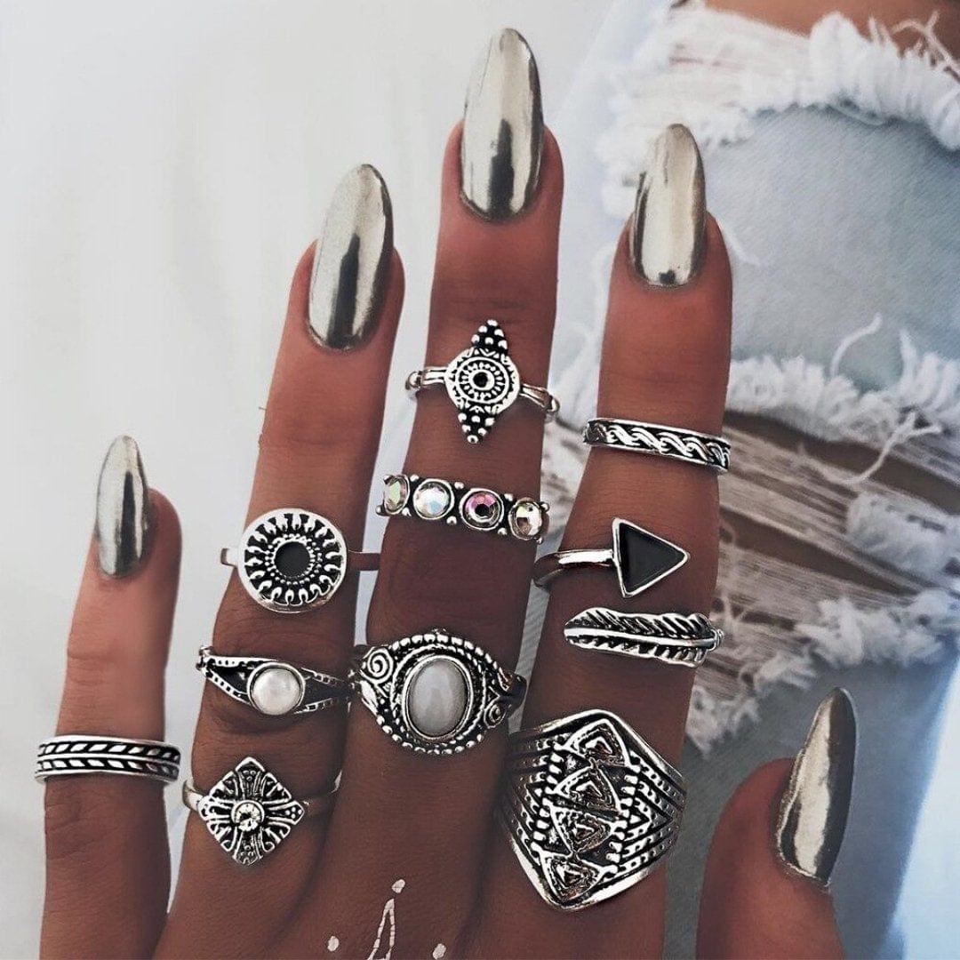 Vintage Unique Ring Set