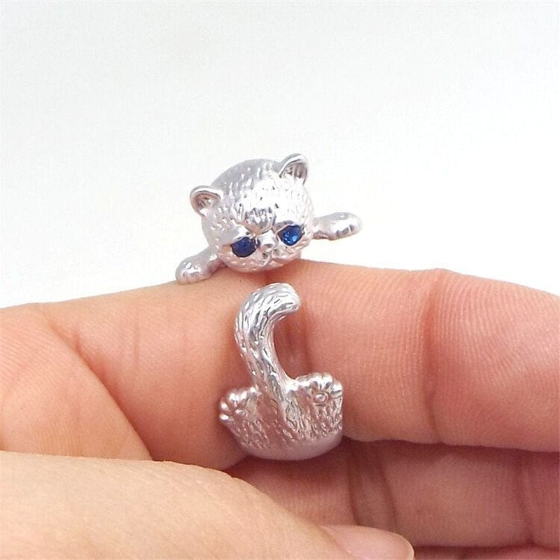 Adjustable Silver 925 Gemstone Ring