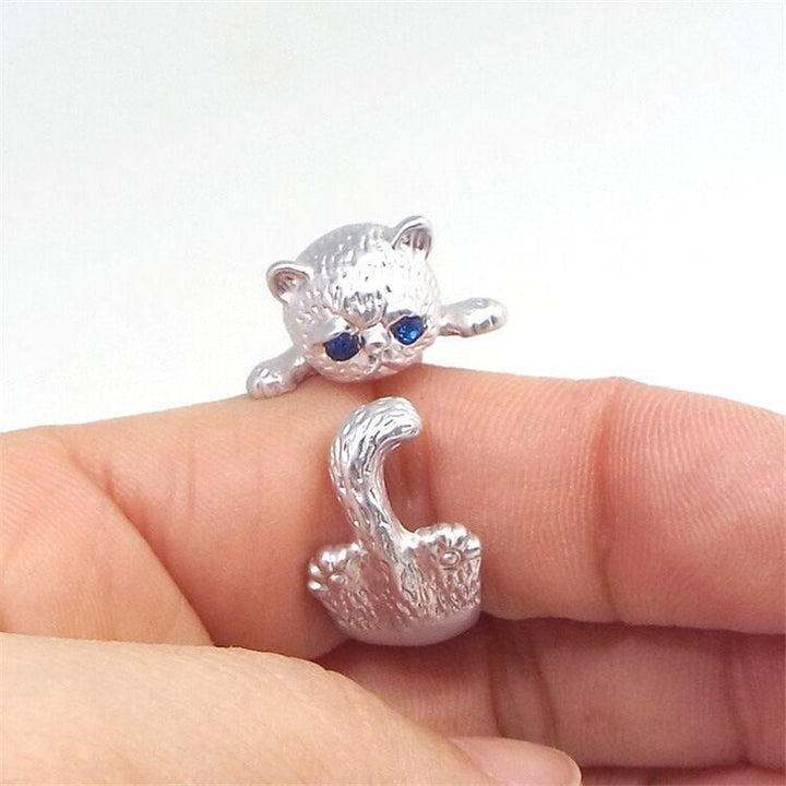 Adjustable Silver 925 Gemstone Ring