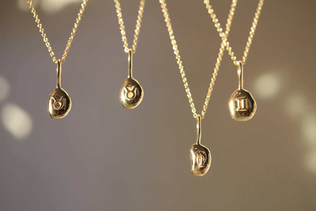 Zodiac Pebble Necklace