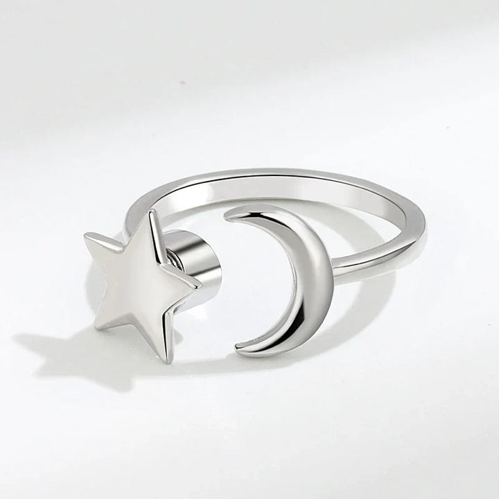 Anti Anxiety Rings For Women Stainless Steel Jewelry