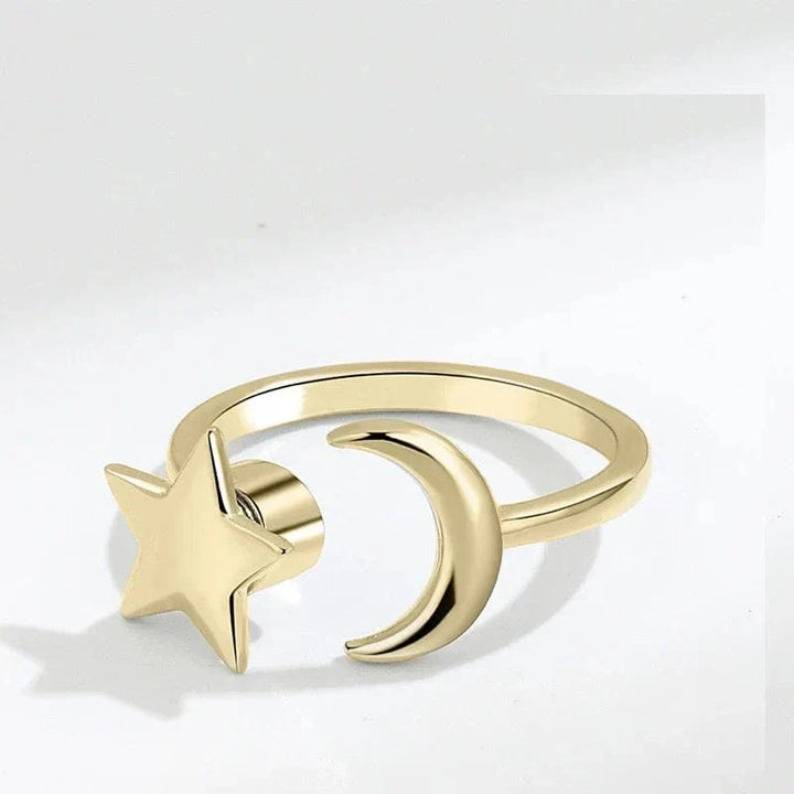 Anti Anxiety Rings For Women Stainless Steel Jewelry