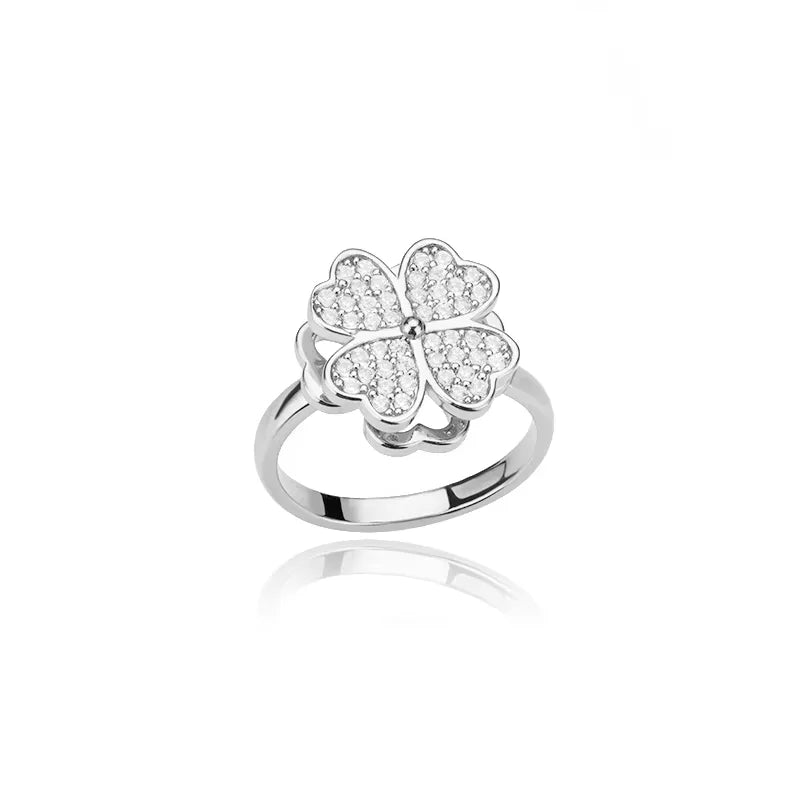 Anti Anxiety Rings For Women Stainless Steel Jewelry