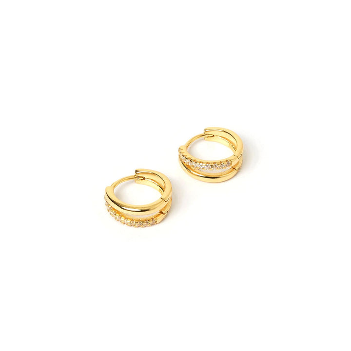 Winnie Gold Huggie Earrings