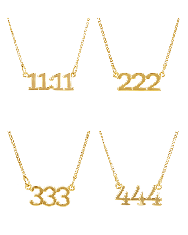 Angel Numbers Necklace