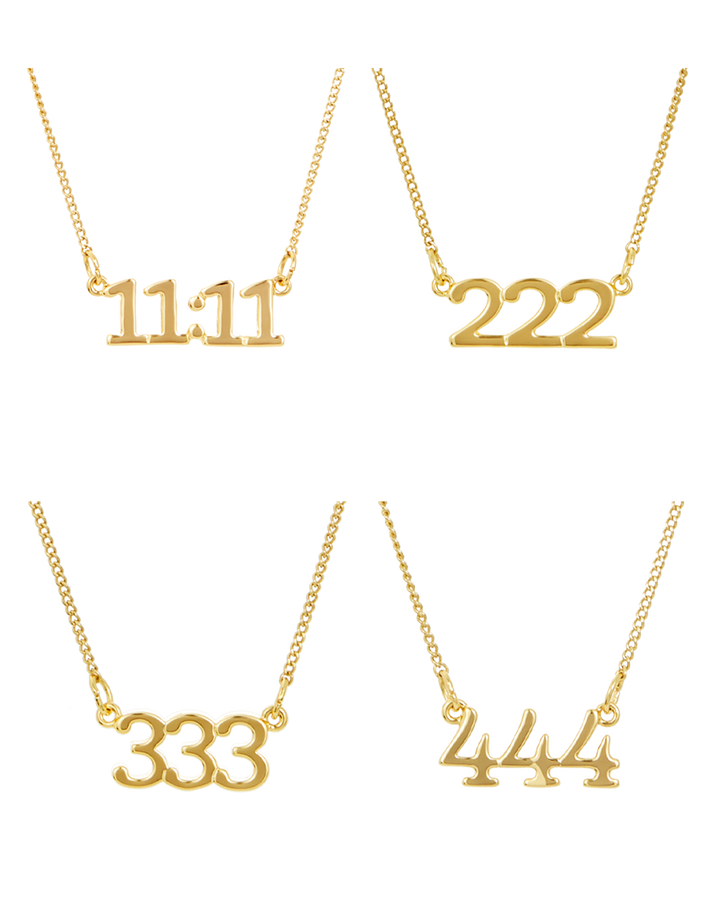 Angel Numbers Necklace