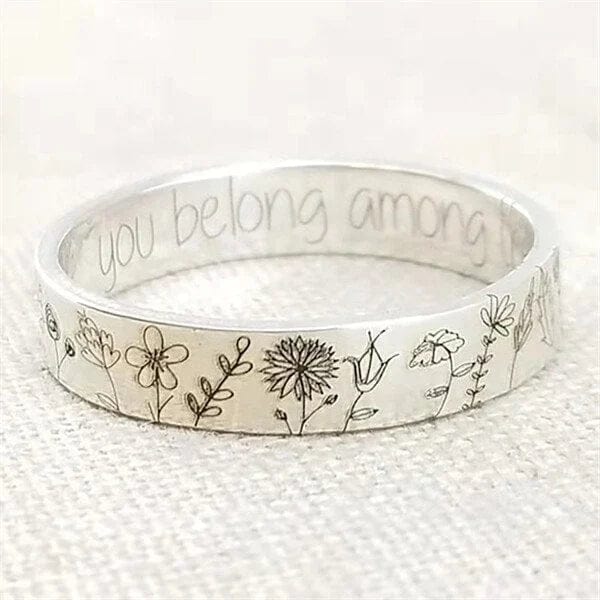 Whimsical Dandelion Blossom Ring