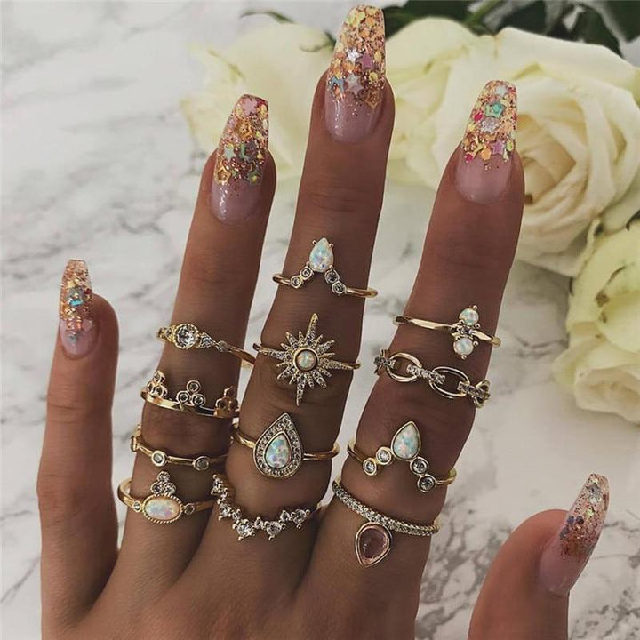 Vintage Unique Ring Set